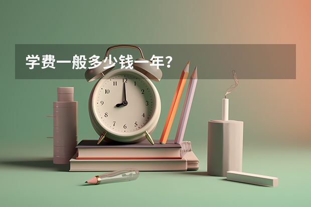 学费一般多少钱一年？