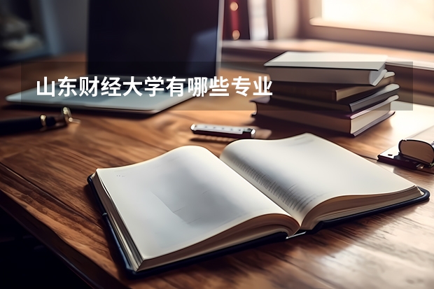 山东财经大学有哪些专业