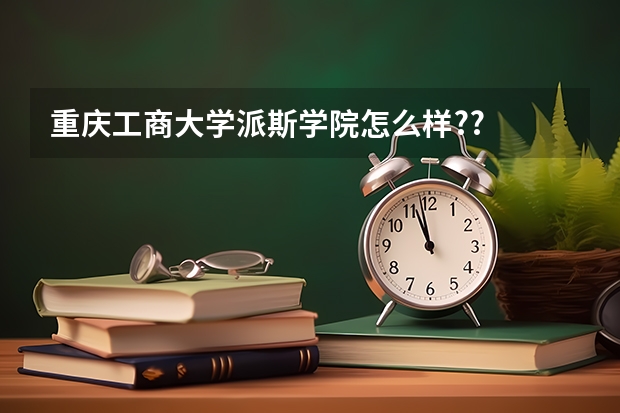 重庆工商大学派斯学院怎么样??