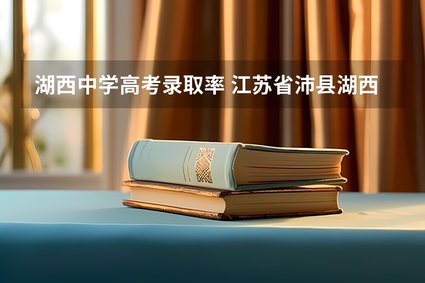 湖西中学高考录取率 江苏省沛县湖西中学的教学实绩