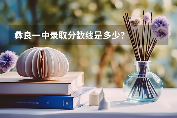 彝良一中录取分数线是多少？