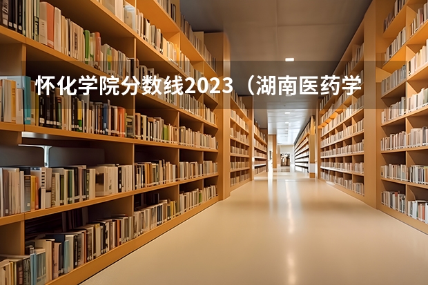 怀化学院分数线2023（湖南医药学院专业分数线）