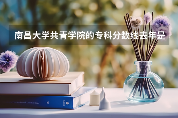 南昌大学共青学院的专科分数线去年是多少呢