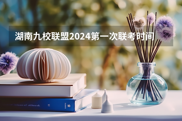 湖南九校联盟2024第一次联考时间（九省联考总人数）