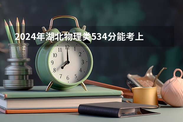 2024年湖北物理类534分能考上什么大学？