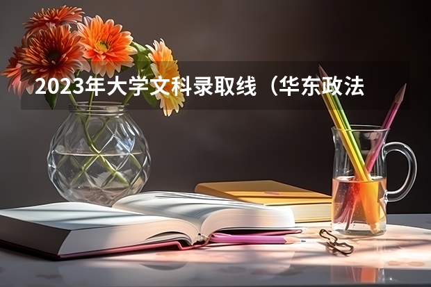 2023年大学文科录取线（华东政法大学2023年录取分数线）