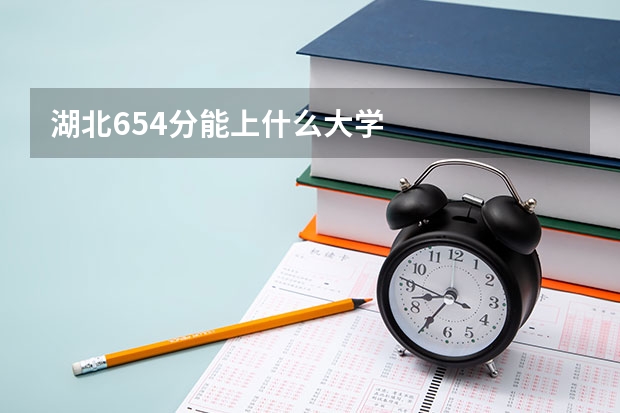 湖北654分能上什么大学