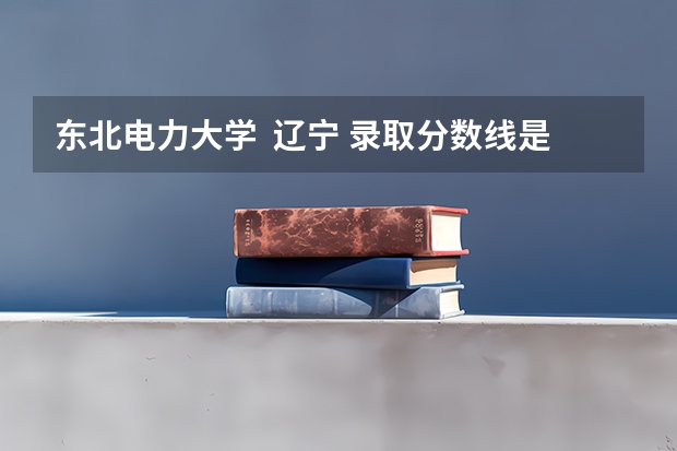 东北电力大学  辽宁 录取分数线是多少？