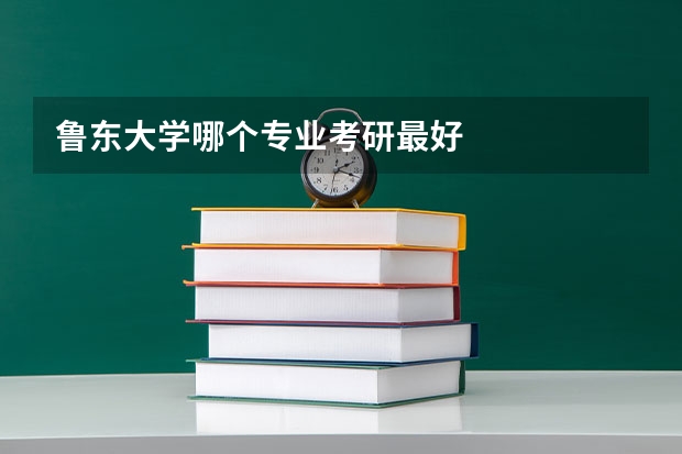 鲁东大学哪个专业考研最好