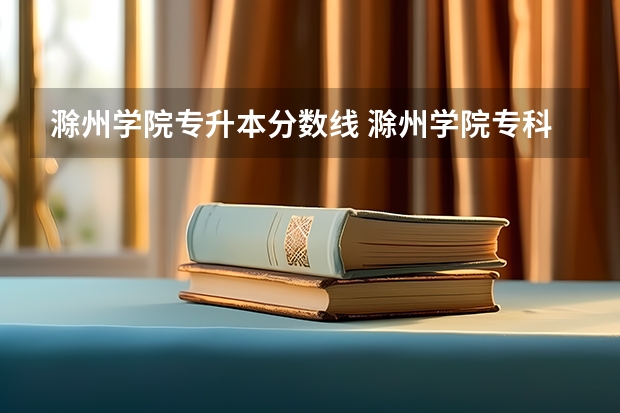 滁州学院专升本分数线 滁州学院专科语文教育分数线？急！