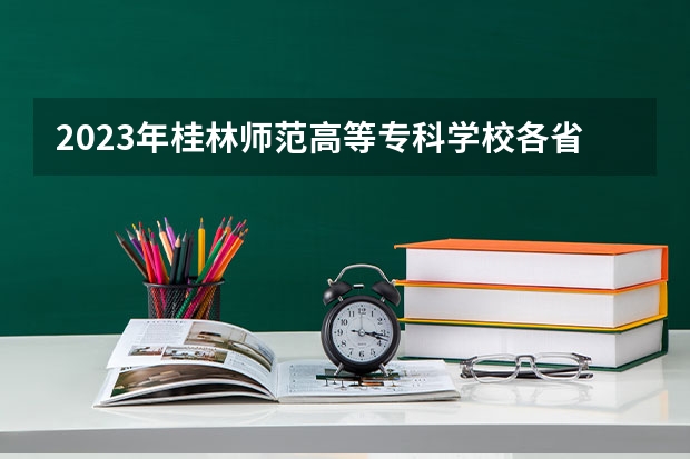 2023年桂林师范高等专科学校各省招生计划专业人数及最低分数线位次（桂林师范学院高等专科学校分数线）