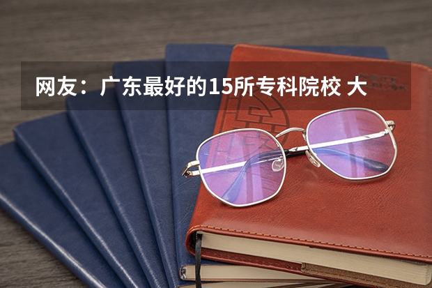 网友：广东最好的15所专科院校 大学录取分数线表