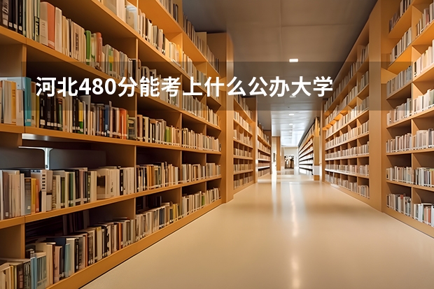 河北480分能考上什么公办大学