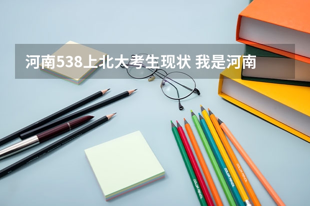 河南538上北大考生现状 我是河南文科考生 今年考了538  能不能上河师大啊