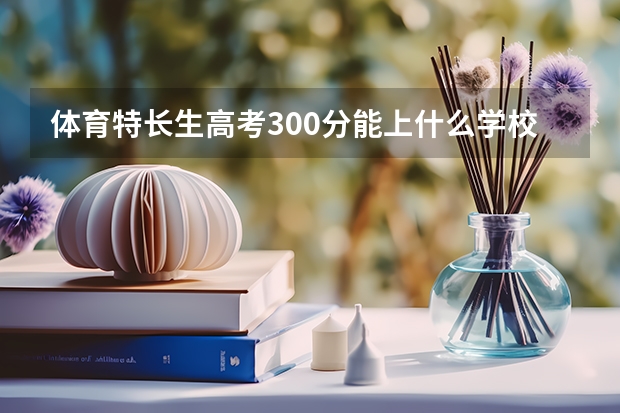 体育特长生高考300分能上什么学校