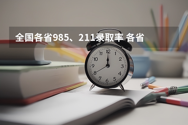 全国各省985、211录取率 各省高考录取率